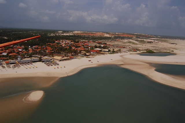 Duas Barras Resort Area vista da Barra Nova